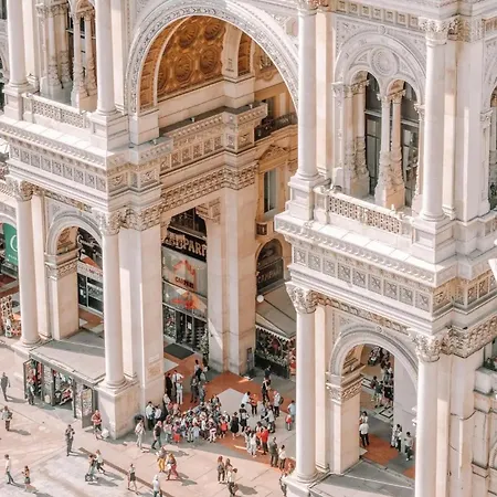 The Boutique Houses - Iconic Suite In Galleria Duomo With Private Parking Milan Exterior photo